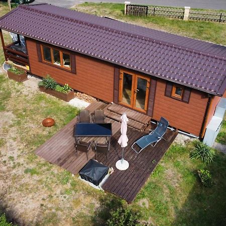 דירות Krina Tiny House Am Wald מראה חיצוני תמונה