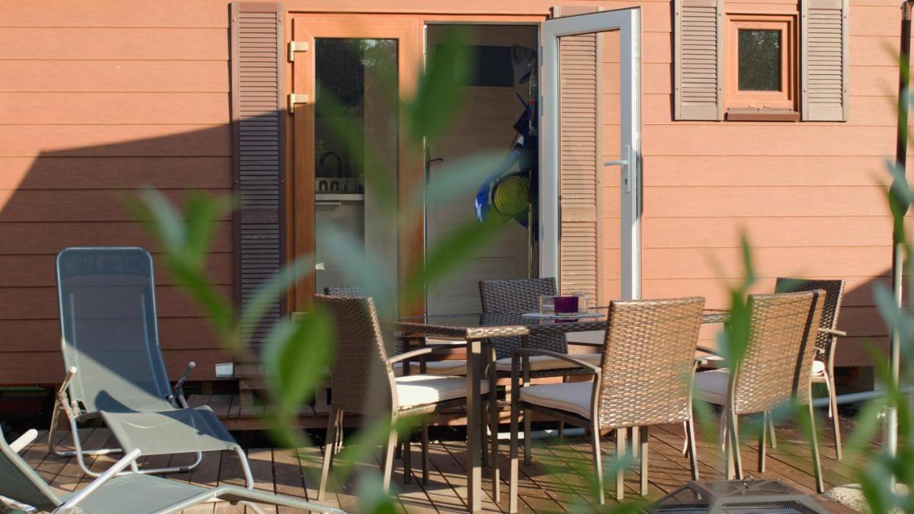 דירות Krina Tiny House Am Wald מראה חיצוני תמונה